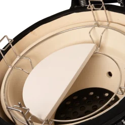 Intratuin Kamado Keramikgrill Urban Chef Large matt schwarz D 59 H 133 cm