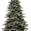 Intratuin künstlicher Weihnachtsbaum Glis frosted grün D 140 H 215 cm