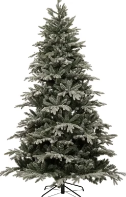 Intratuin künstlicher Weihnachtsbaum Glis frosted grün D 140 H 215 cm