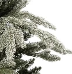Intratuin künstlicher Weihnachtsbaum Glis frosted grün D 140 H 215 cm