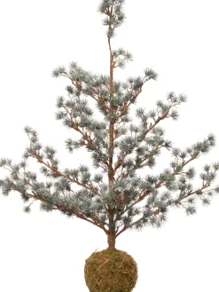 Intratuin Künstlicher Weihnachtsbaum Nyna mit Schnee H 60 cm