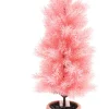 Intratuin Künstlicher Weihnachtsbaum im Topf rosa D 23 H 50 cm