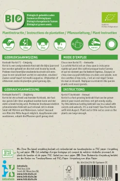 Intratuin Kohlrabi (Brassica oleracea 'Korist') (BIO) Samen