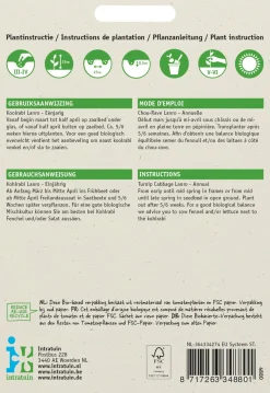 Intratuin Kohlrabi (Brassica oleracea 'Lanro') Samen