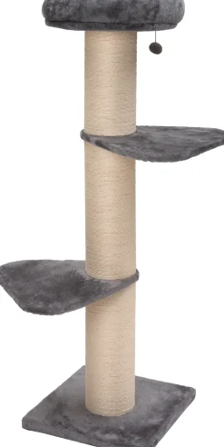 Intratuin Kratzbaum XXL grau 48,5 x 48,5 x 157 cm