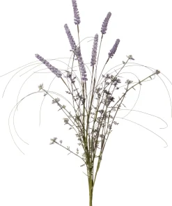 Intratuin Kunstblume Strauß mit Ähren lila 55 cm