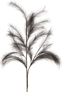 Intratuin Kunstzweig mit Federn grau 112 cm