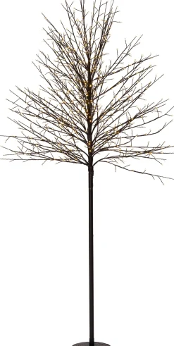 Intratuin LED Lichterbaum schwarz D 50 H 180 cm warmweiß