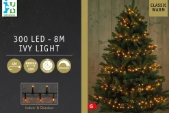 Intratuin Lichterkette Ivy außen 8 m mit 300 LEDs klassisch warm