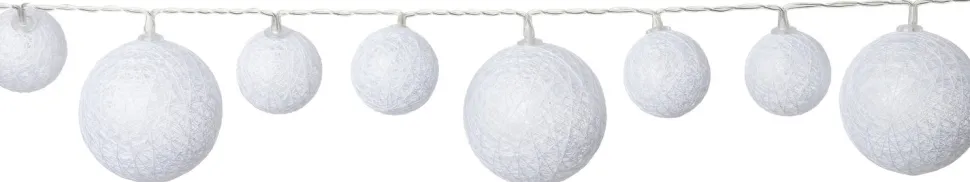 Intratuin Lichterkette mit Kugeln 40 LEDs warmweiß 1,90 m