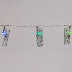 Intratuin Lichtervorhang mit 50 LEDs farbig 10 m