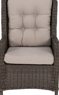 Intratuin Loungesessel verstellbar Sanur dunkelbraun