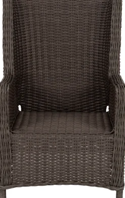 Intratuin Loungesessel verstellbar Sanur dunkelbraun