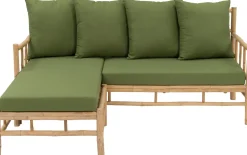 Intratuin Loungesofa Fleur 3-Sitzer Bambus