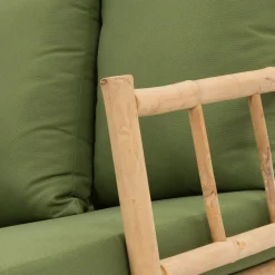 Intratuin Loungesofa Fleur 3-Sitzer Bambus