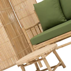 Intratuin Loungesofa Fleur 3-Sitzer Bambus