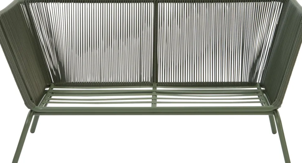 Intratuin Loungesofa Iris 2-Sitzer grün