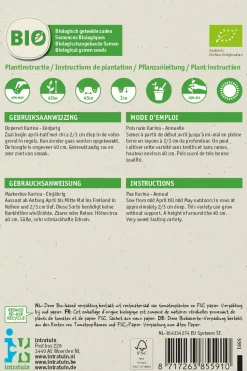 Intratuin Markerbsen (Pisum sativum 'Karina') (BIO) Samen