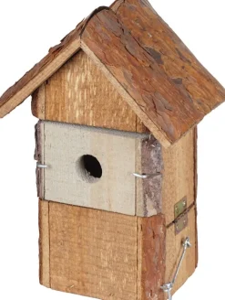 Intratuin Nistkasten Holz braun/grau 15 x 20 x 29 cm