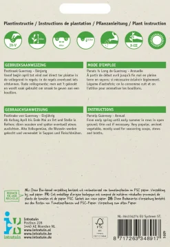 Intratuin Pastinake (Pastinaca sativa 'Von Guernsey') Samen