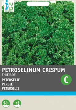 Intratuin Petersilie kraus dunkelgrün (Petroselinum Crispum 'Thujade') Samen