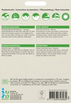 Intratuin Petersilie kraus (Petroselinum crispum 'Krause') Samen