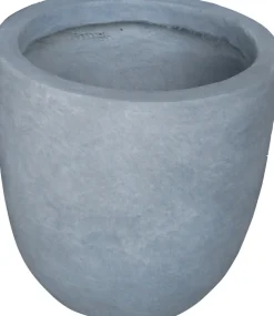 Intratuin Pflanzkübel Eiform D 35 H 34 cm grau