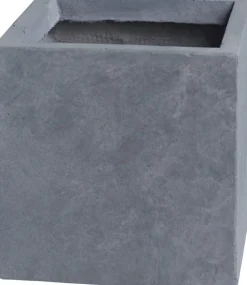 Intratuin Pflanzkübel Kubus 34 x 34 x 30 cm grau