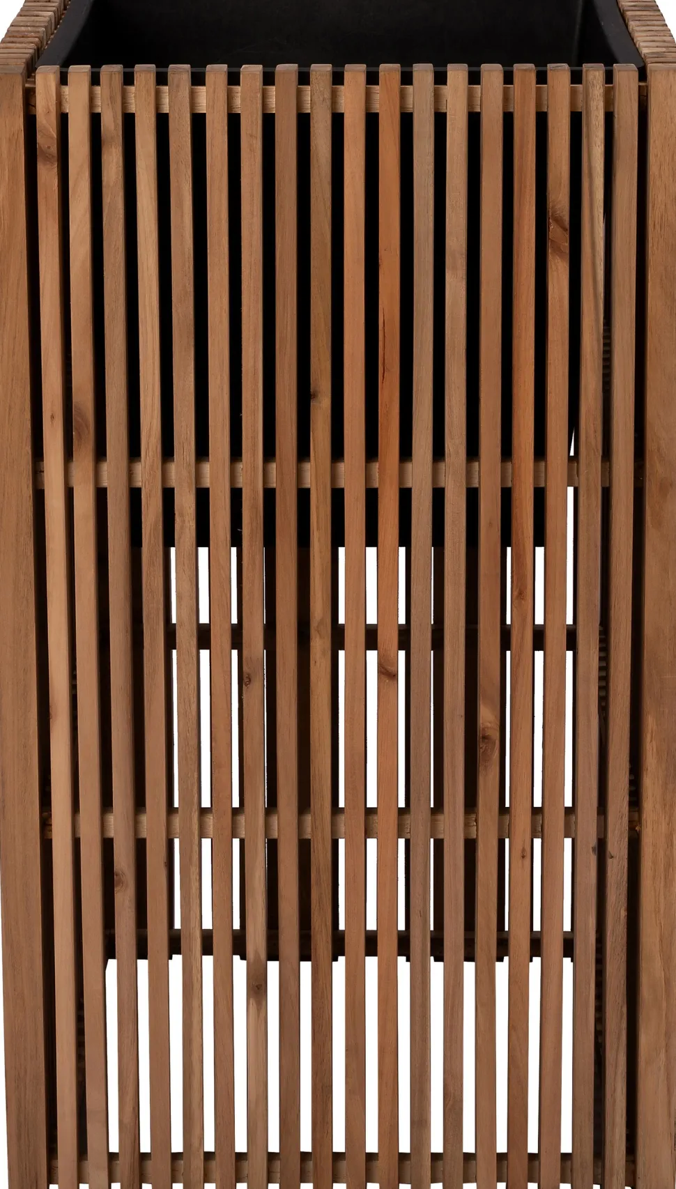 Intratuin Pflanzkübel Latten natur 51 x 51 x 90 cm