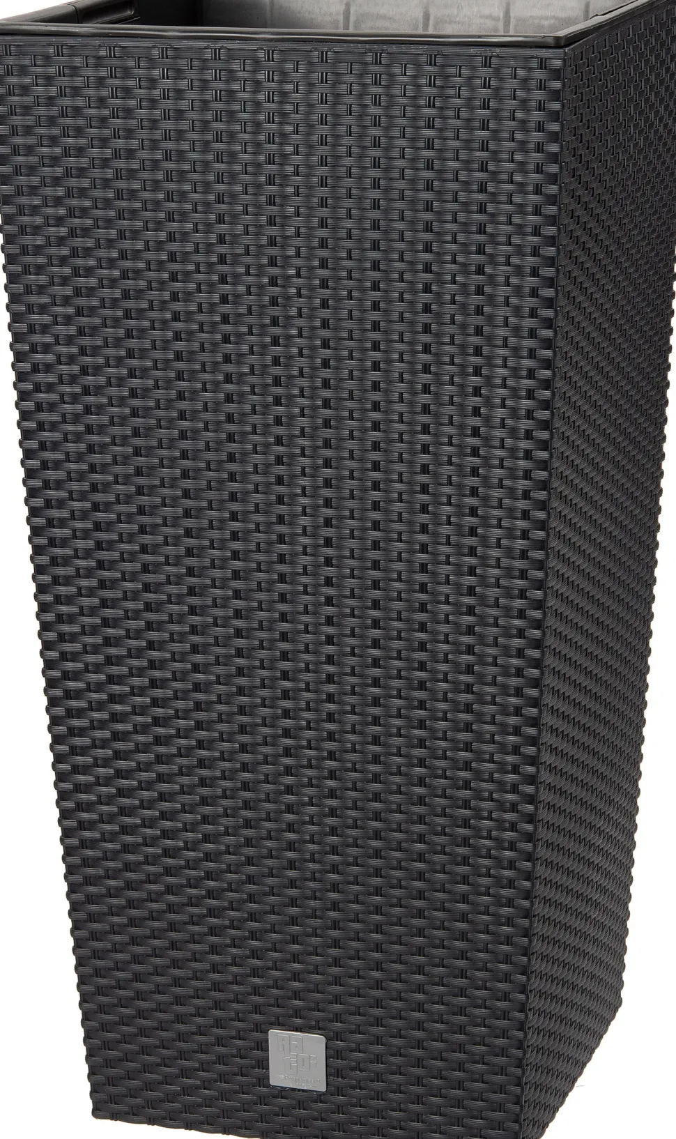 Intratuin Pflanzkübel Lucie 40 x 40 x 75 cm anthrazit