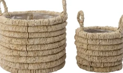 Intratuin Pflanzkorb Addy natur D 25 H 27 cm