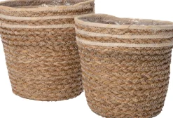 Intratuin Pflanzkorb Auke natur D 18 H 19 cm
