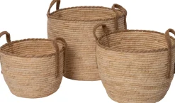 Intratuin Pflanzkorb Nine natur D 27 H 20 cm