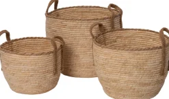 Intratuin Pflanzkorb Nine natur D 31 H 25 cm