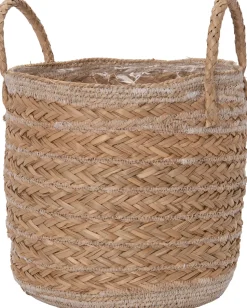 Intratuin Pflanzkorb Olin natur D 29 H 38 cm