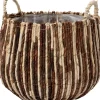 Intratuin Pflanzkorb Suan naturell / braun D 44 H 36 cm