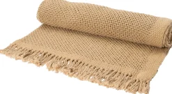 Intratuin plaid Ive taupe 130 x 170 cm