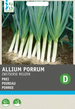 Intratuin Porree (Allium porrum 'Schweizer Riesen') Samen