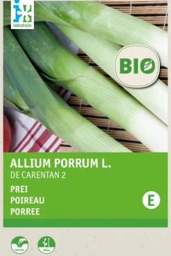Intratuin Porree (Allium porrum 'Carentan 2') (BIO) Samen