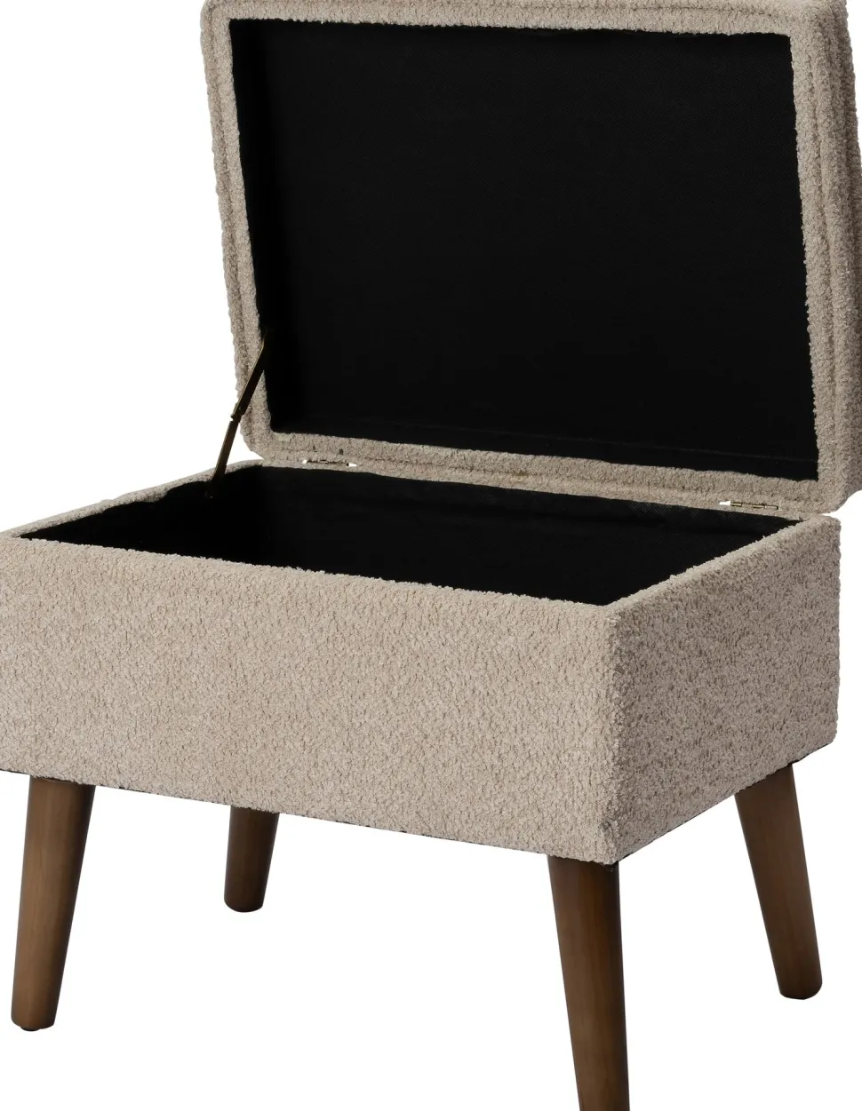 Intratuin Pouf Ned crème 48 x 36 x 40 cm