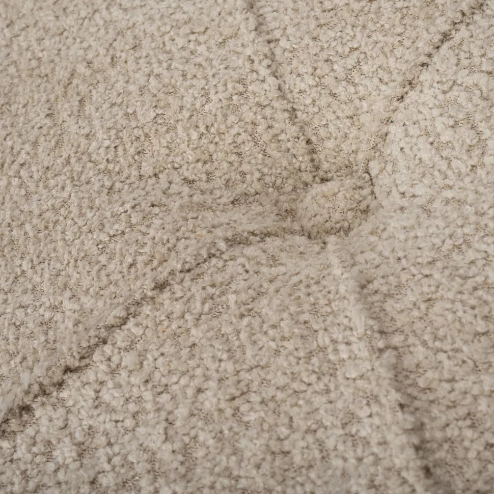 Intratuin Pouf Ned crème 48 x 36 x 40 cm