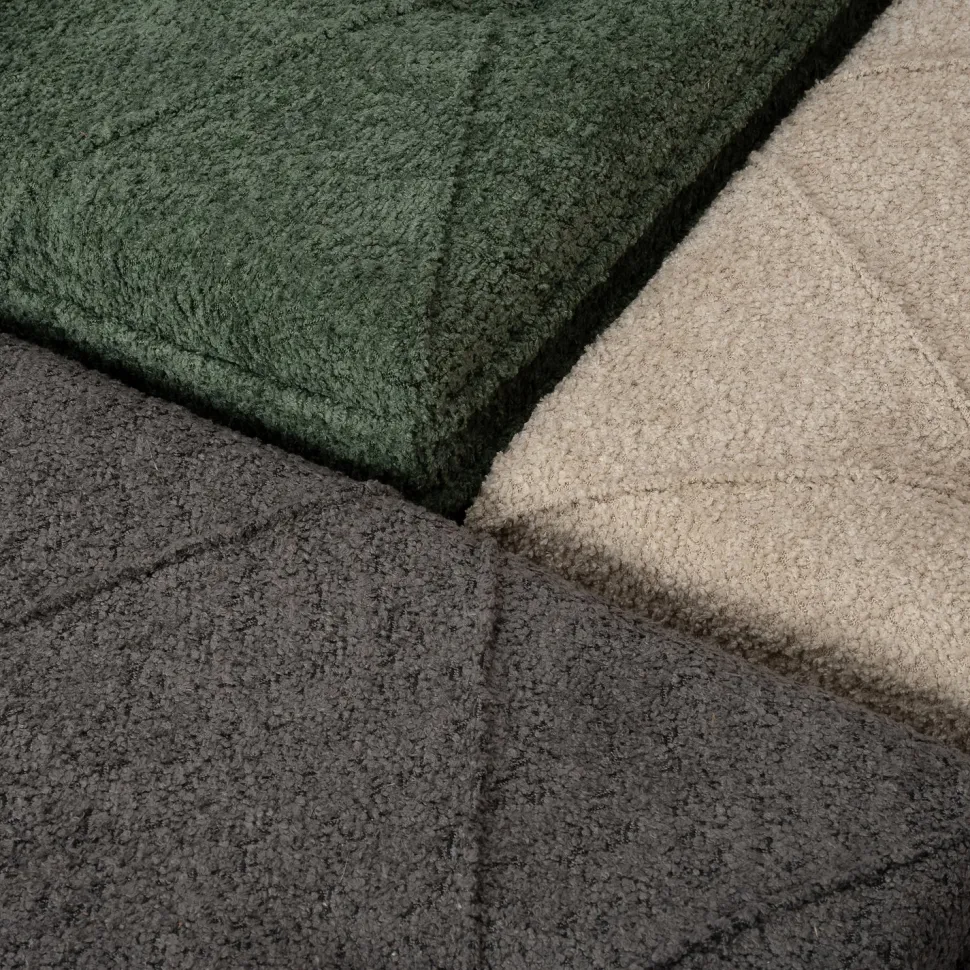 Intratuin Pouf Ned crème 48 x 36 x 40 cm