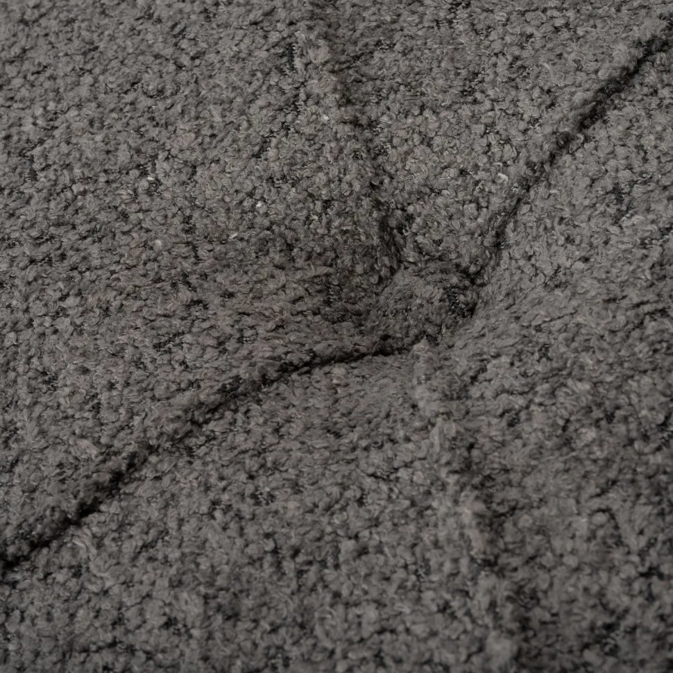 Intratuin Pouf Ned grau 48 x 36 x 40 cm