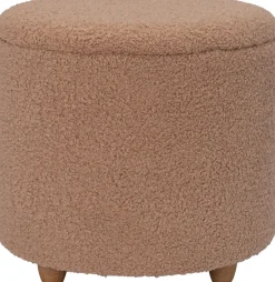 Intratuin Pouf Onne met Stauraum hellrosa D 50 H 45 cm
