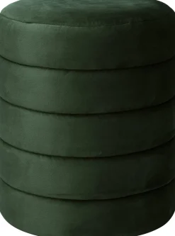 Intratuin Pouf Ryota grün D 36 H 40 cm
