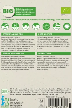 Intratuin Rübstiel (Brassica rapa 'Namenia') (BIO) Samen