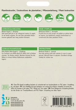 Intratuin Rote Bete (Beta vulgaris 'Rote Kugel 2') Samen