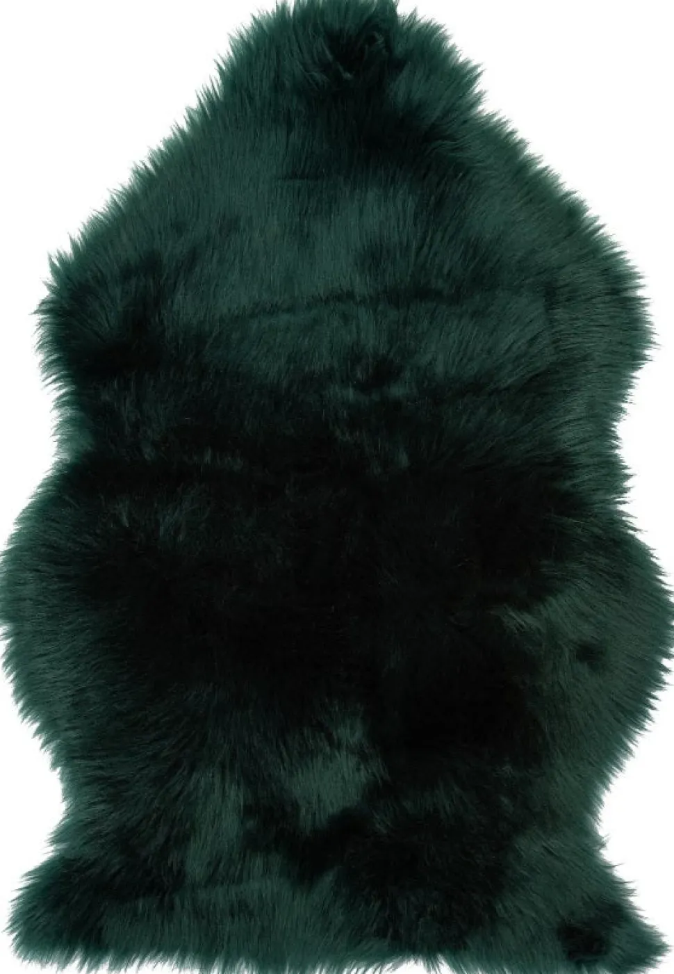 Intratuin Schaffell-Imitat dunkelgrün 58 x 90 cm