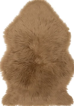 Intratuin Schaffell-Imitat taupe 58 x 90 cm