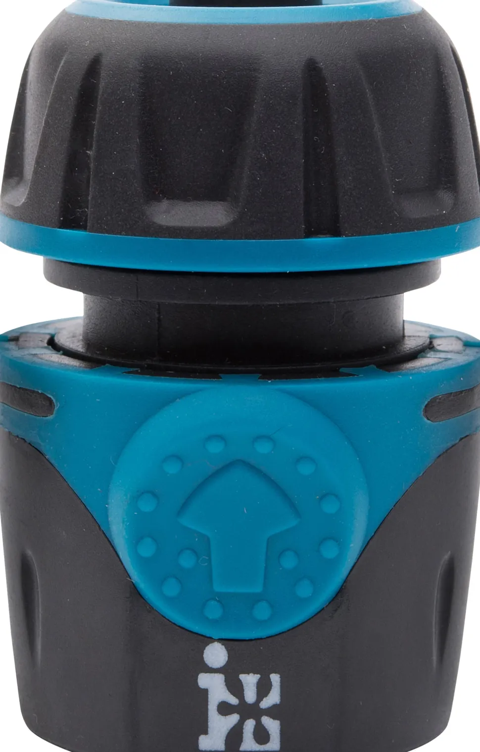 Intratuin Schlauchverbinder 1/2" schwarz/blau